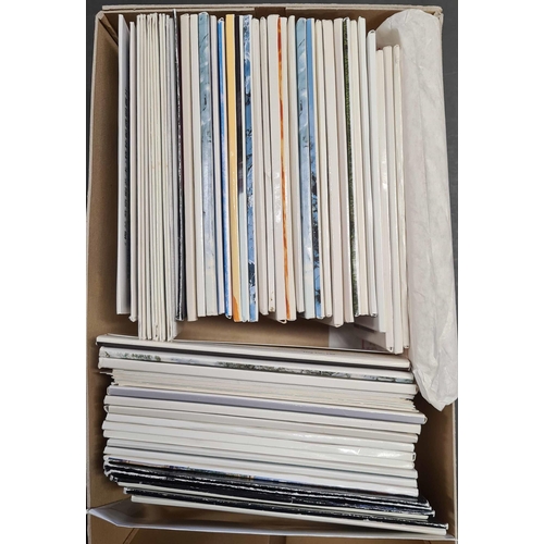 746 - 1982-2003 UNMOUNTED MINT COLLECTION ON HAGNER SHEETS PLUS MODERN PPCs: Two large binders holding a c... 