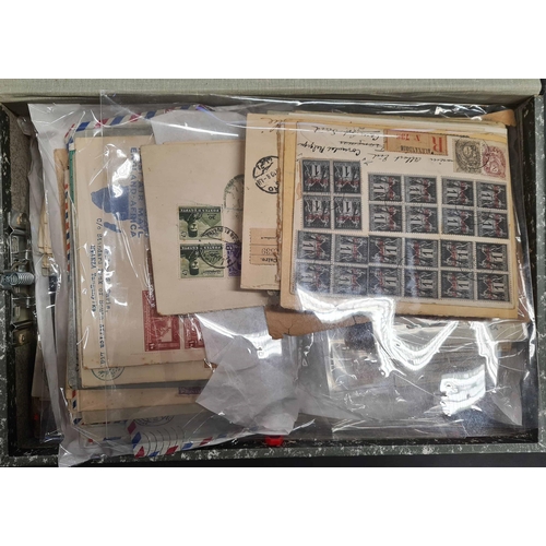 778 - LATE-19th TO MID-20th CENTURY POSTAL STATIONERY COLLECTION: Box file containing used envs. PCs, lett... 