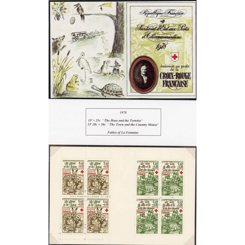 832 - RED CROSS THEMATIC COLLECTION: 1914-96 collection of stamps, booklet panes, covers & ephemera. Inclu... 