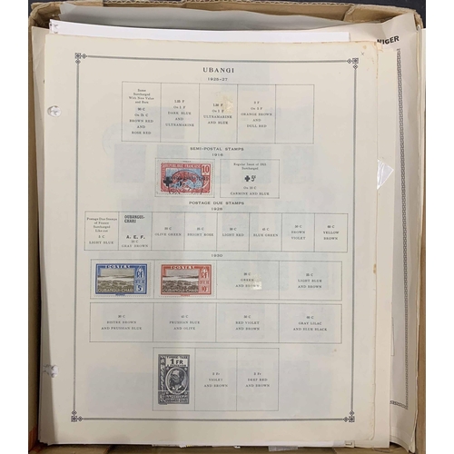 90 - AFRICA MISCELLANY: Flat box containing mainly modern mint & used items on stock cards, pieces, album... 