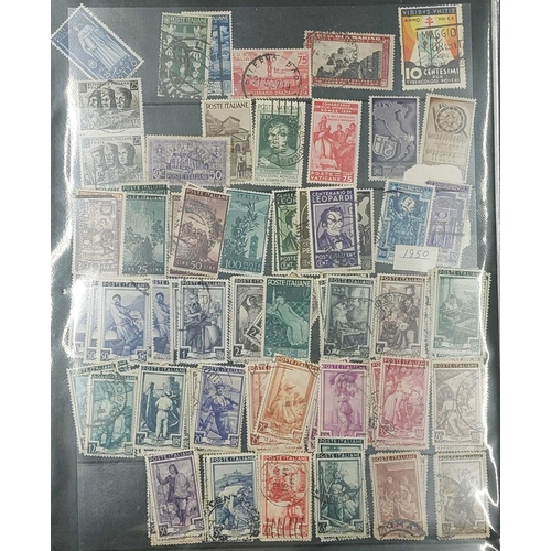 948 - EARLY TO MIDDLE PERIOD, MINT & USED COLLECTION: Binder and two folders with a well-catalogued collec... 