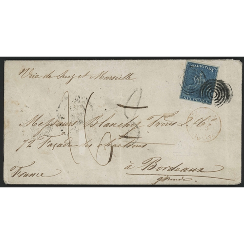 117 - CRASH & WRECK MAIL - 6d BRITANNIA COVER TO FRANCE CARRIED ON S.S. 'NORTHAM' THAT RAN AGROUND OFF JED... 