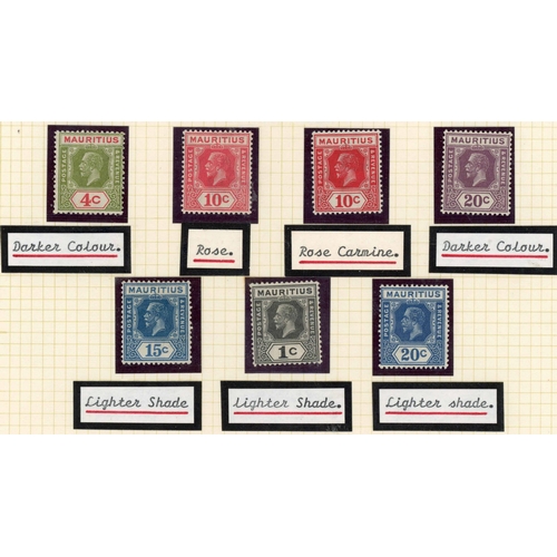 407 - 1913-34 MINT & USED SELECTION with most used sets represented inc. values to 10r with some duplicati... 