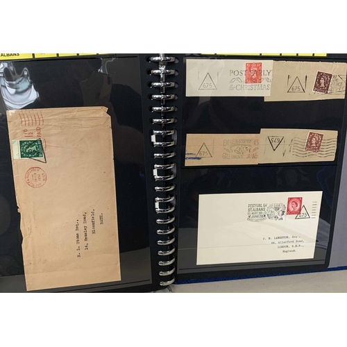 POST OFFICE NUMBERS BETWEEN 635 TO 697 Six albums containing env or PPCs with a variety of Instruct