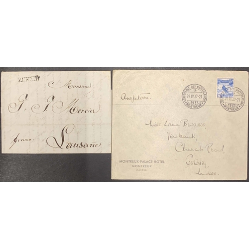 846 - LATE 19th TO LATE 20th CENTURY POSTAL HISTORY: Small carton of envs. covers, PCs (inc. prepaid), mou... 