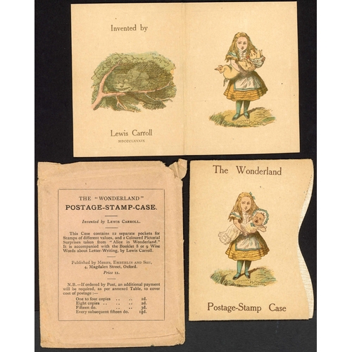 115 - 1890 ALICE IN WONDERLAND STAMP-CASE: Complete 