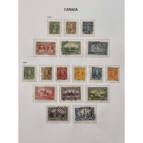 459 - FINE USED COLLECTION IN DAVO ALBUM: 1851-1989 collection (virtually entirely used) on printed pages ... 