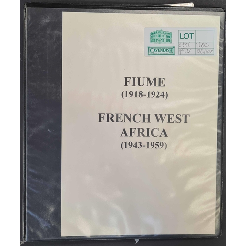 508 - 1918-24 BINDER: Binder holding printed pages sparsely filled by exclusively mint or used ranges & is... 