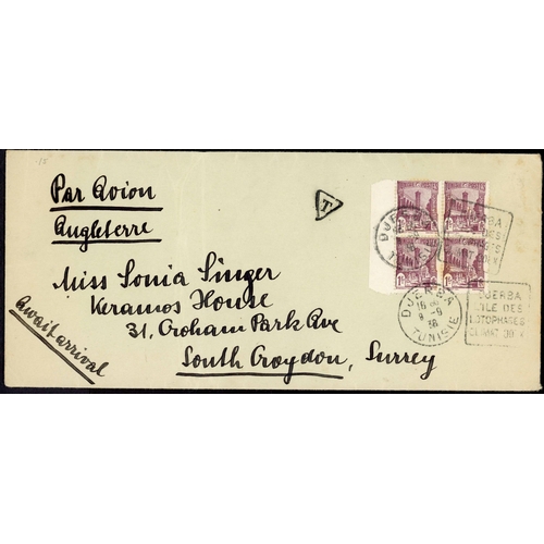 563 - NORTH AFRICA - MISCELLANY: with emphasis on 1930-40s commercial mail with much airmail inc transatla... 