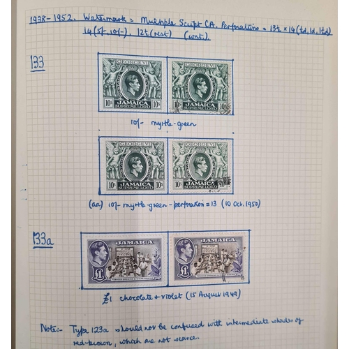 671 - QV-EARLY QEII MINT & USED COLLECTION: Neatly written up album containing a range of QV issues, fairl... 