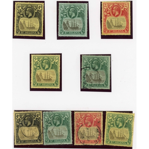 841 - 1912-37 KGV COLLECTION inc. mint 1912 Postage & Revenue 4d & 6d, 1913 Postage 4d & 6d. 1912-16 ½d to... 