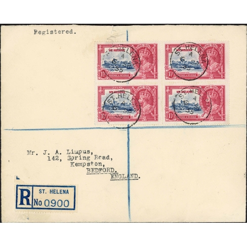 848 - 1934-35 KGV SELECTION inc. mint 1934 Centenary ½d to 10/- , 1935 Jubilee set, plus a single 1d with ... 