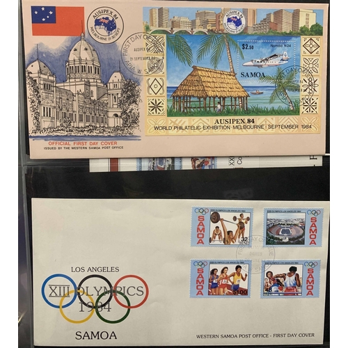 856 - 1935-1990s COVER COLLECTION: Housed in a large binder inc. FDCs from 1935 issues on single covers to... 