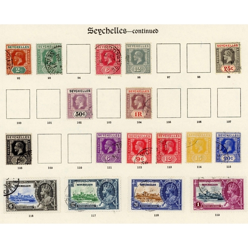 859 - QV-KGV FINE USED COLLECTION on SG 'New Imperial' album pages. Good range of complete or near complet... 