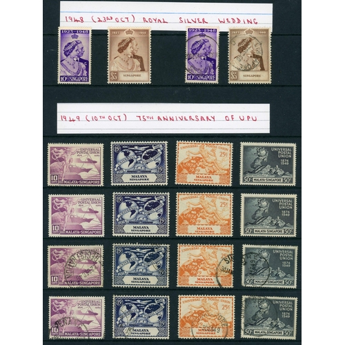 865 - 1948-97 MINT & USED COLLECTION inc. mint & used 1948 RSW & 1949 UPU sets, 1948 Perf. 14 1c to $5, 19... 