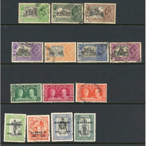 89 - 1935 JUBILEE - USED SELECTION with fifty one complete sets, does not include the rare Egypt British ... 