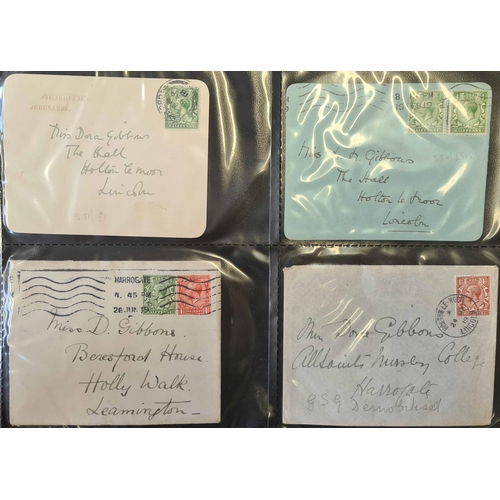 926 - QV - QEII MIXTURE - MANY USED DEFINITIVES, DEVON POSTMARKS, ETC.: Carton with a large portion of min... 