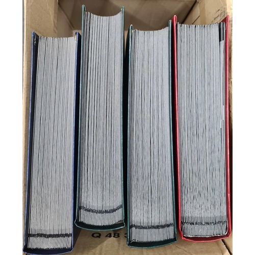 928 - ALL REIGNS, MINT & USED COLLECTION: Carton housing 4 large stock books with the QV to early decimal ... 