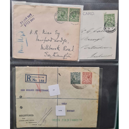 933 - TWO COVER ALBUMS AND TWO STOCKBOOKS  with the mainly used acumulation inc. a small amount of line en... 