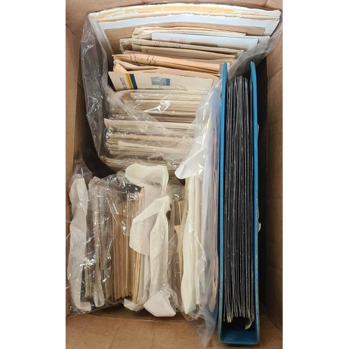 888 - POSTAL HISTORY ASSORTMENT OF ENVS. & PCs: 1878-1989 mainly commercial mail with some special handsta... 