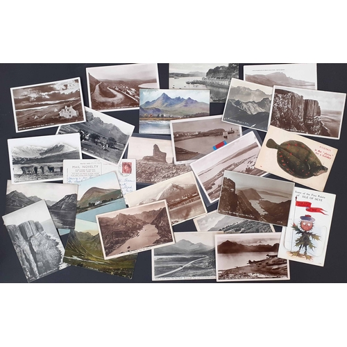 1283 - ISLE OF SKYE - VARIED RANGE OF USED PPCs WITH PMK INTEREST: An extensive but unsorted accumulation o... 