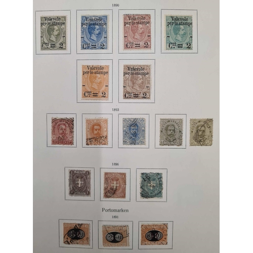 888 - 1862 ONWARDS MINT & USED COLLECTION: A carton containing KA-BE  album and two stockbooks of mainly u... 