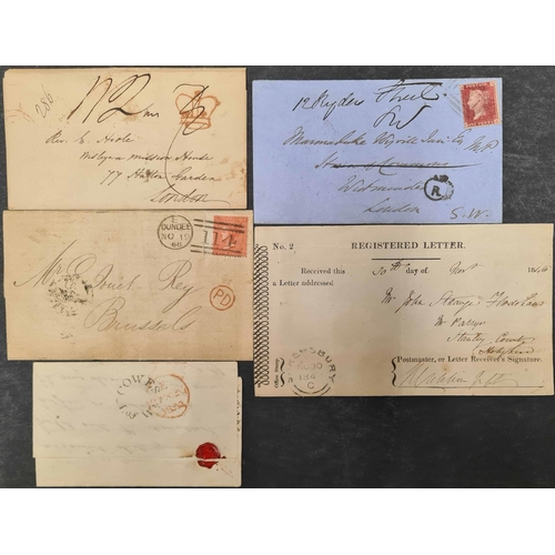 942 - WIDE RANGE OF STAMPS & COVERS: Including prestamp, QV, etc. in generally fair-good condition. Small ... 