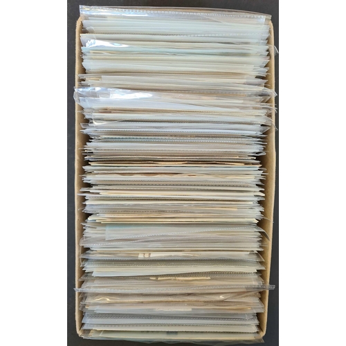 1105 - UNSORTED TOPOGRAPHICAL PPCs (3): A shoe-box containing an ex-dealer's stock of unsorted mainly unuse... 