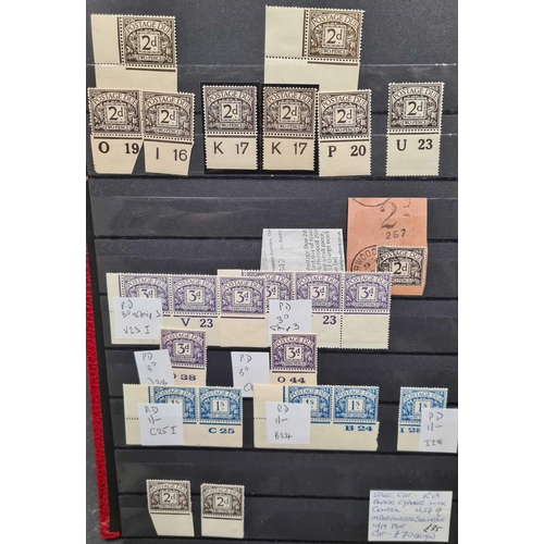 111 - MISCELLANY INC. POSTAGE DUE COVERS, CUSTOMS CHARGES, INSTRUCTIONAL MARKS, ETC: Two cartons, one with... 