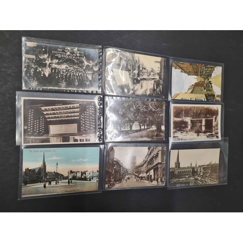 1116 - ASSORTMENT OF BRISTOL PICTURE POSTCARDS: An ex-dealer's stock of cards mostly 1900s - 1950s (majorit... 