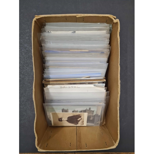 1116 - ASSORTMENT OF BRISTOL PICTURE POSTCARDS: An ex-dealer's stock of cards mostly 1900s - 1950s (majorit... 