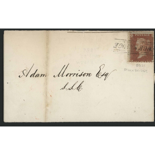 1210 - EDINBURGH (+GLASGOW) COLLECTION INC. HOLYROOD, PORT HOPETON, SANDPORT/STREET, ETC.: 1856/8 group wit... 