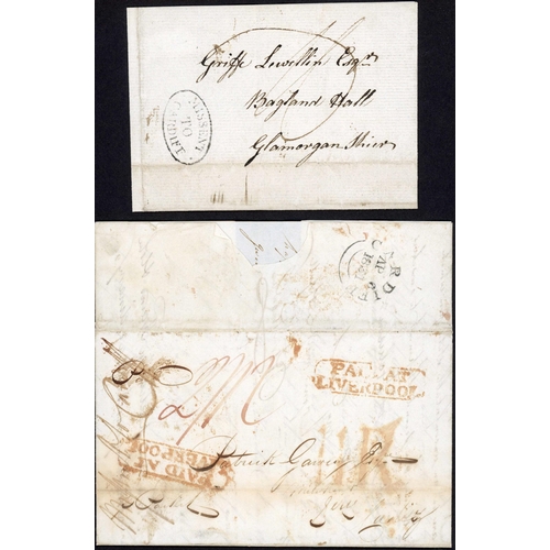 1231 - CARDIFF MISSENT MAIL INC MANUSCRIPT AND FREE MAIL: 1811-31 group inc. 1811 E Bath to Glambrae(?) Par... 