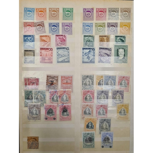 23 - FOREIGN AND COMMONWEALTH STAMPS, ALBUMS, ETC; Two boxes containing large eclectic mix, 1860's to 196... 