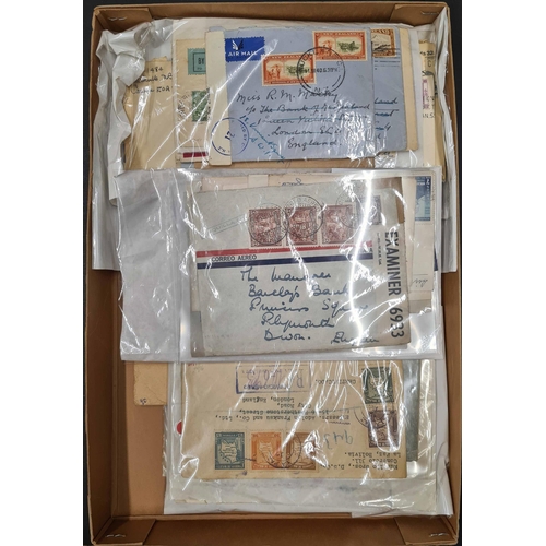 235 - WORLDWIDE AIRMAIL COVERS, ETC.: 1931-2014 Mixed range commercial mail and some special covers. inc. ... 