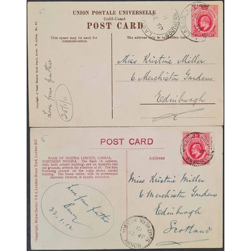 259 - ECLECTIC MIXTURE OF FOREIGN CARDS WITH SOME PMK INTEREST: A collector's accumulation of cards from m... 