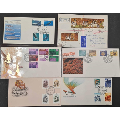 298 - MODERN COVERS & FDCS: Carton containing few 100s mainly 1970s/80s covers, mostly FDC inc. a few bett... 