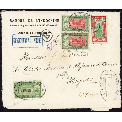 311 - ENTRY, ACCOUNTANCY, EXPRESS MARKS, ETC.: Substantial range of pre-stamp covers c.1768-1874 with an i... 