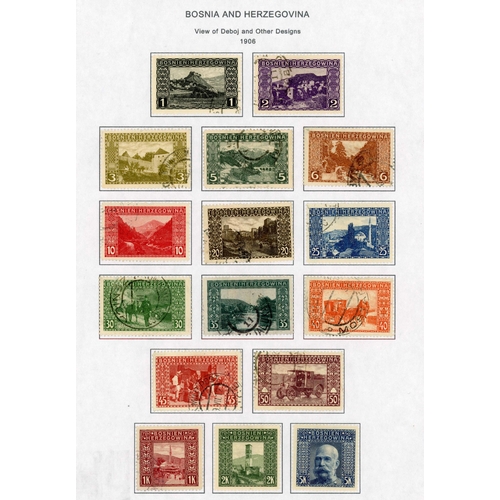 322 - 1879-1918 MINT & USED COLLECTION on printed leaves showing a high degree of completion with 1879-98 ... 