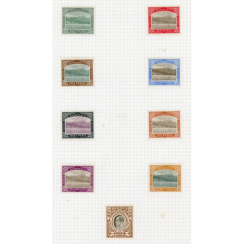 378 - 1874-1954 MINT & USED COLLECTION inc. good QV range with bisect and ovpt. types, 1903 set (ex 1/-) m... 