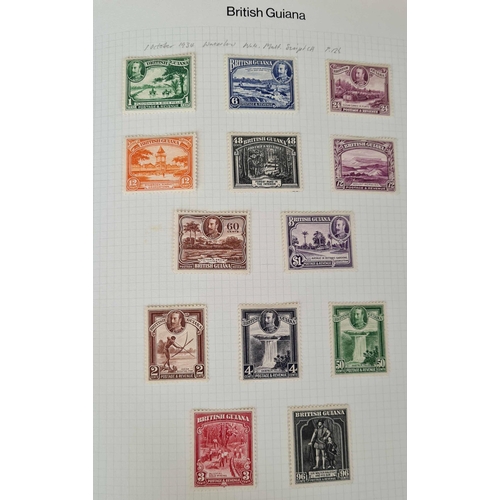 52 - ** KGV MINT COLLECTION 'A TO Z': Carton containing two boxed 'Warwick' albums with a collection of m... 