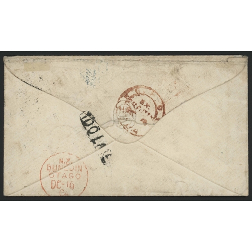 536 - NEW ZEALAND - SOLDIER'S CONCESSION RATE COVER EX A PRIVATE IN MEERUT  TO THIS RARE DESTINATION; Rema... 