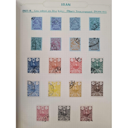 578 - EARLY TO MIDDLE PERIOD COLLECTION: Album and two stock books with the mint and used collection. Albu... 