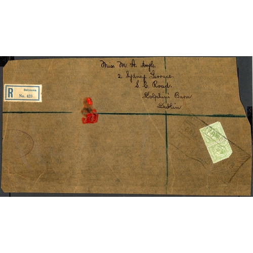 585 - PARCEL POST:1905-86 Untidy accumulation of parcel post related items inc. parcel post labels, parcel... 