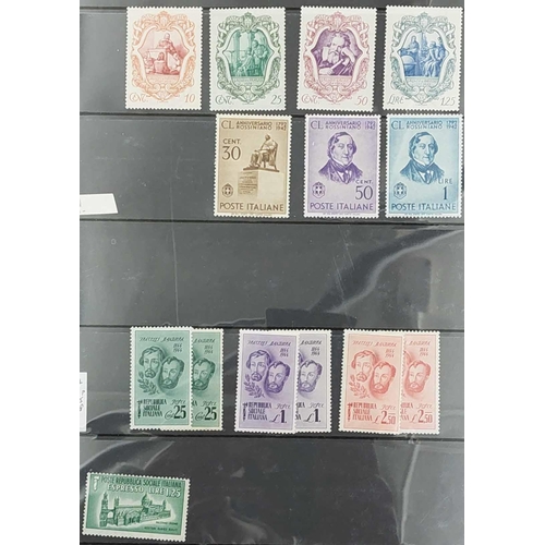 596 - EARLY TO MIDDLE PERIOD, MINT & USED COLLECTION: Binder and two folders with a well-catalogued collec... 