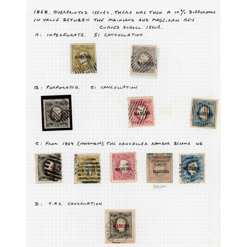 614 - EARLY ISSUES COLLECTION INC. PORTUGAL 'USED IN', CERTIFICATED ISSUES, PROOFS, TRIALS, EXPERIMENTAL P... 