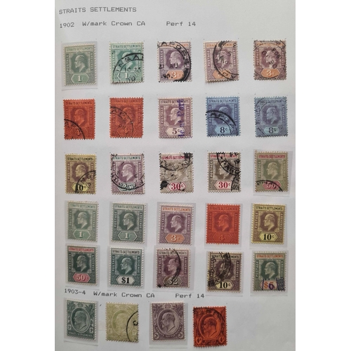 619 - MINT & USED COLLECTION 1867 - 1996: A written-up collection  in a spring back album with some duplic... 