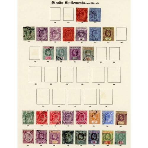 622 - FINE USED QV-KGV COLLECTION ON SG 