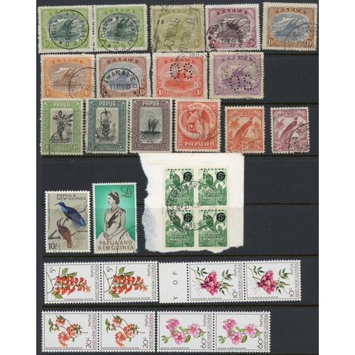 653 - KGV-QEII SELECTION ON STOCK SHEETS: A range of useful single & part sets inc. trio of N.W.P.I. mint ... 