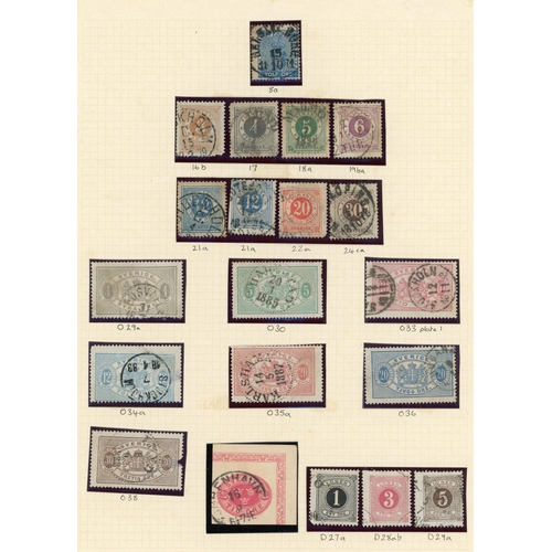 72 - QV-QEII BR. EMPIRE USED RANGES, ETC., PLUS SOME FOREIGN: Album leaves holding Bermuda, Bahamas, Mont... 